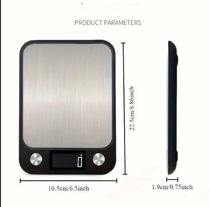 Updated Kitchen Scale, Large Weighing Panel
