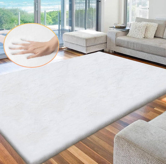 Luxury Style Nordic Rabbit fur Carpet