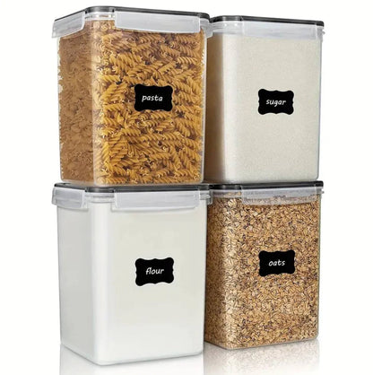 4pcs BPA-Free Airtight Food Storage Containers