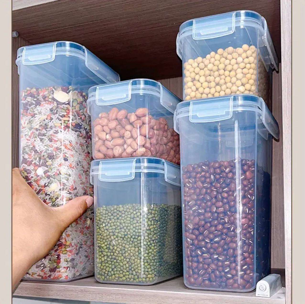 7pcs Food/Pantry Storage Containers