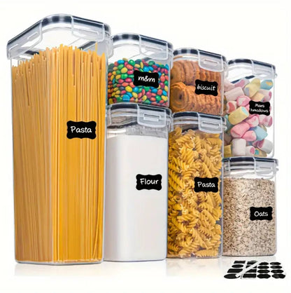 7pcs Food/Pantry Storage Containers