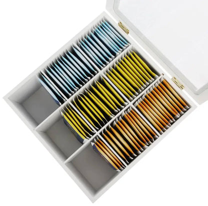 9 grid tea bag organizer