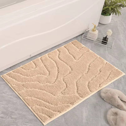 Bathroom absorbent mat
