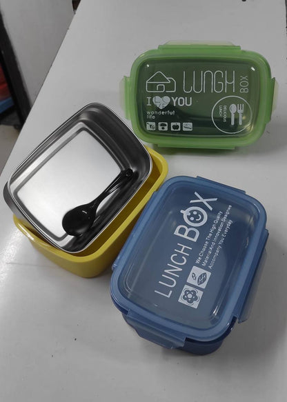Leak proof steel food containers, lunch box for kids