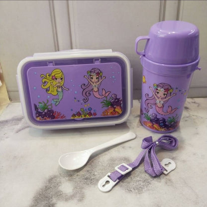 Unicorn Lunch Box Water Cup Set