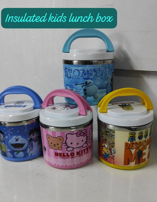 NEW single Layer (650ml) Cartoon themed kids Lunch Box