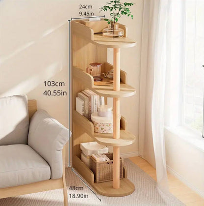 Console Table Sofa Side Cabinets Narrow Gap Shelf