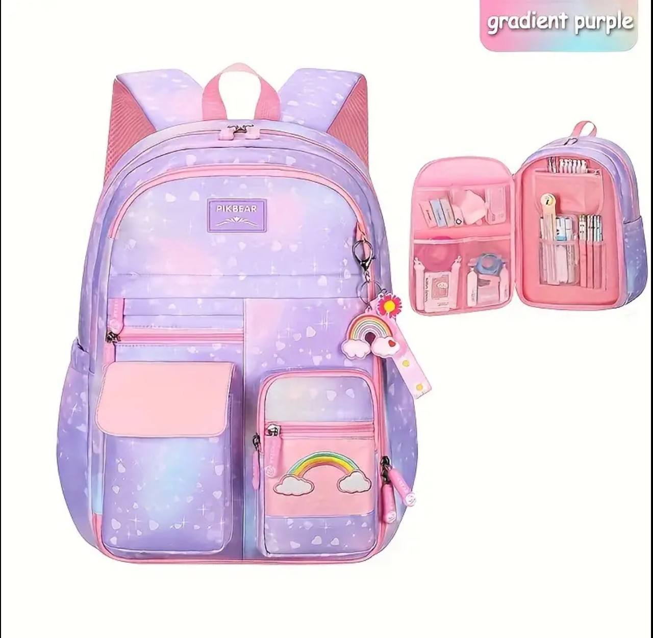 Rainbow Series Princess School Backpack