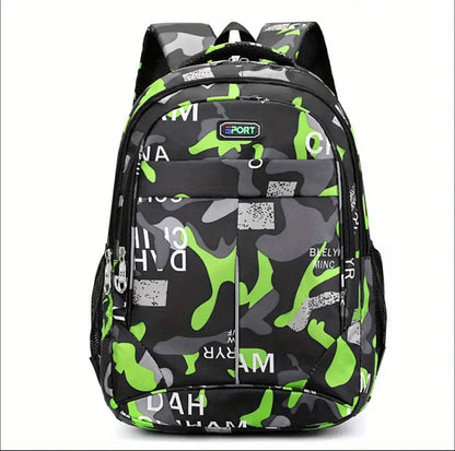 Trendy camouflage Waterproof backpack / School Bags