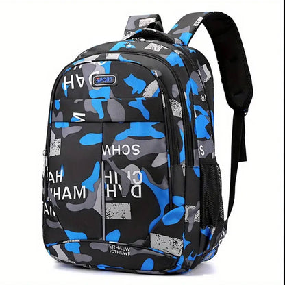 Trendy camouflage Waterproof backpack / School Bags