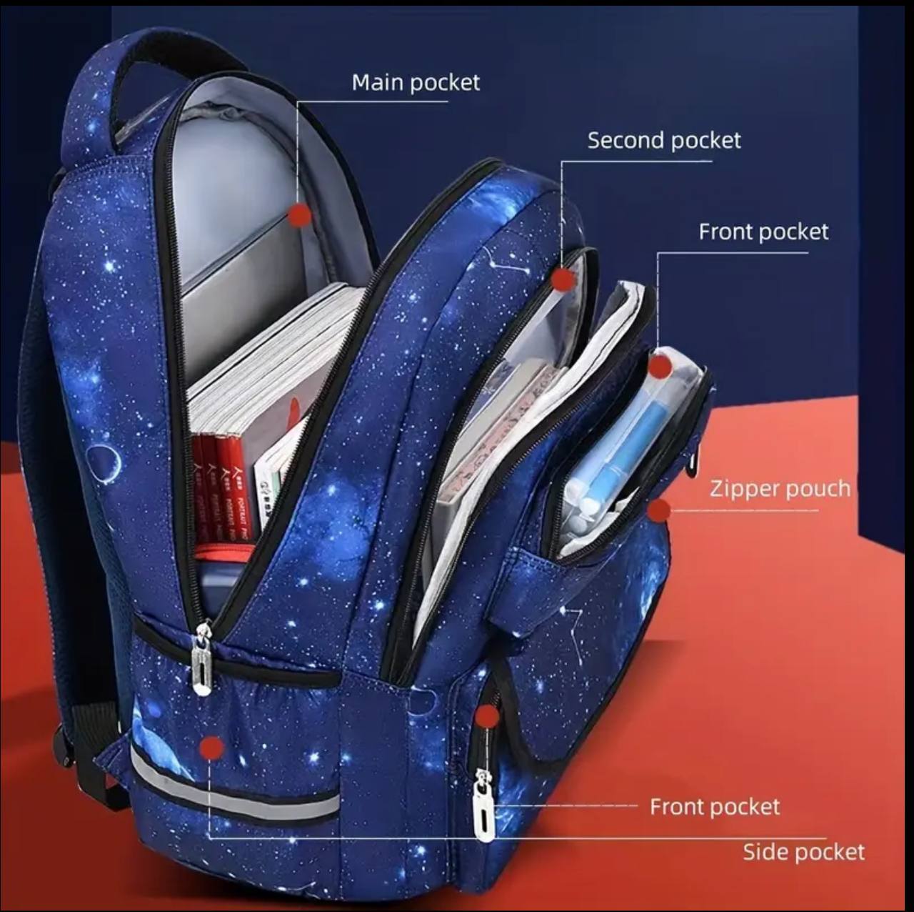 3D big size School Bags / Backpack