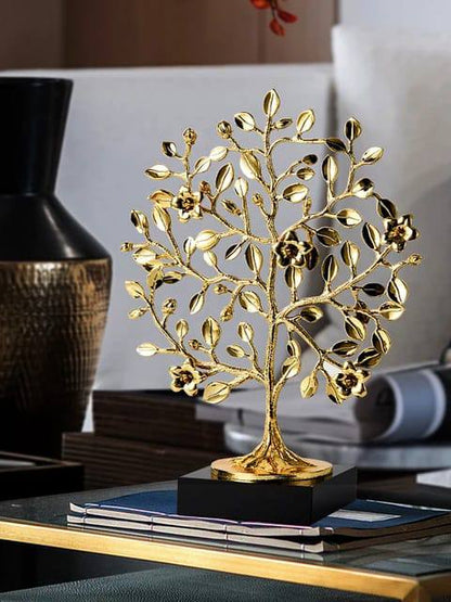 High Quality Gold Fortune Tree Living Room Decorations