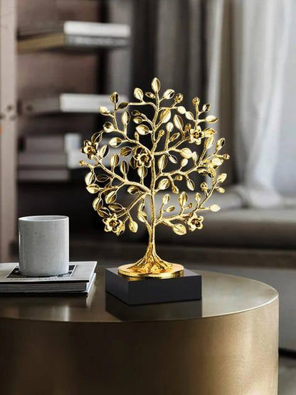 High Quality Gold Fortune Tree Living Room Decorations
