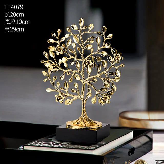 High Quality Gold Fortune Tree Living Room Decorations