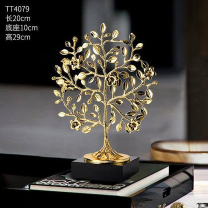High Quality Gold Fortune Tree Living Room Decorations