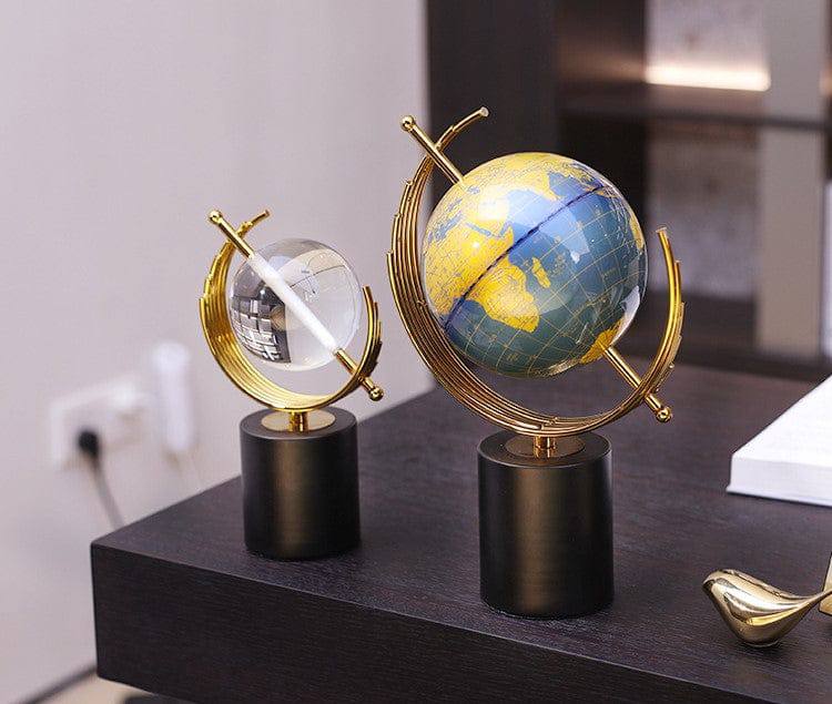 Crystal Globe Ornaments Decor