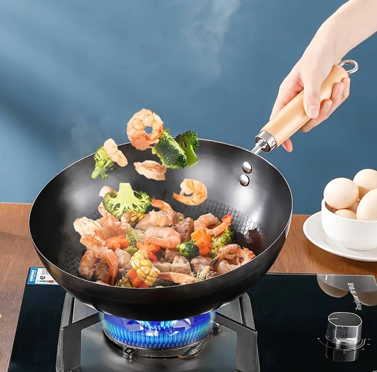 Heavy duty mini WOK