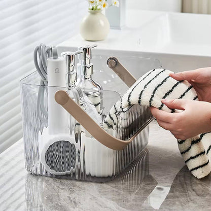 Multipurpose draining basket with handle