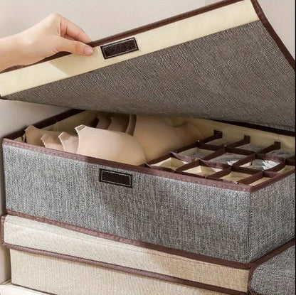 Garment organizer with cover