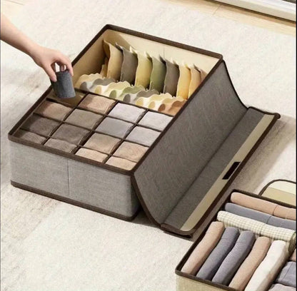 Garment organizer with cover