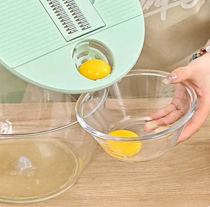 Multi-functional 8pcs Salad Spinner with Vegetable Chopper