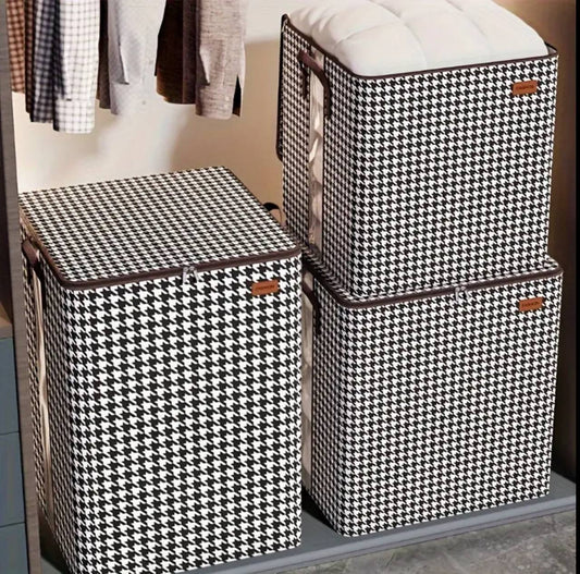 3pcs Large Capacity Quilt Duvet/Closet Organizer