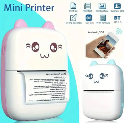 Portable Mini Pocket Bluetooth Thermal Printers