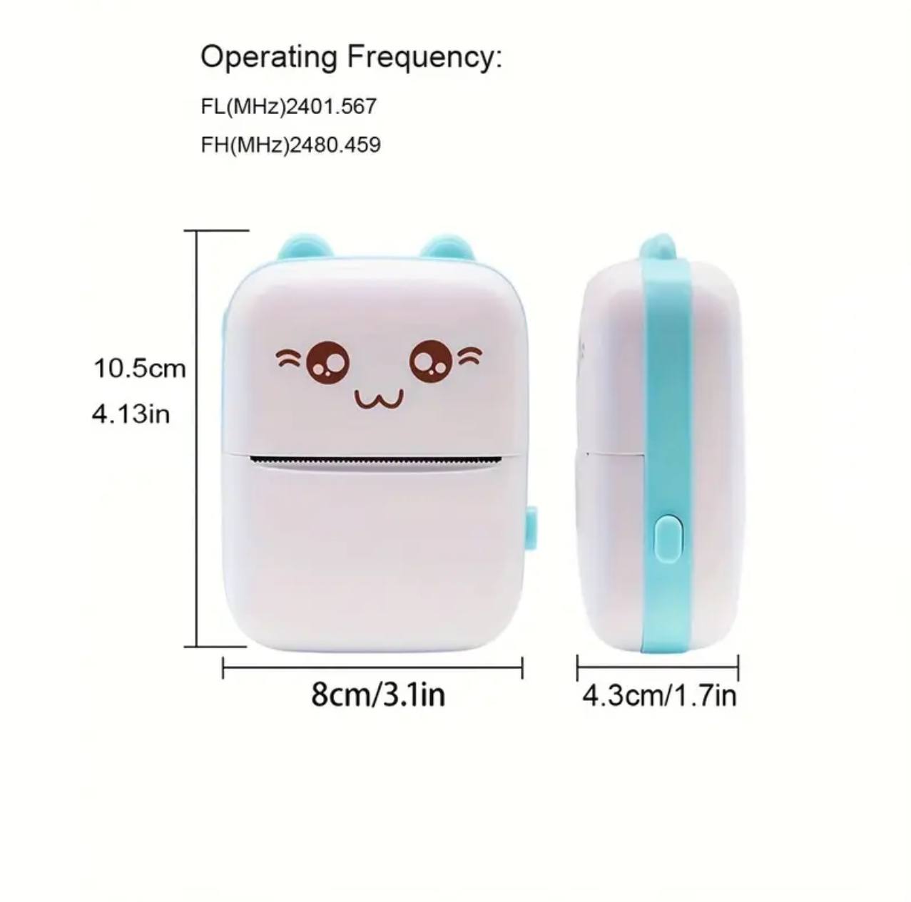 Portable Mini Pocket Bluetooth Thermal Printers