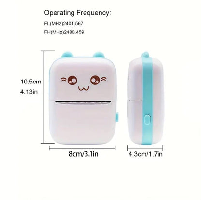 Portable Mini Pocket Bluetooth Thermal Printers