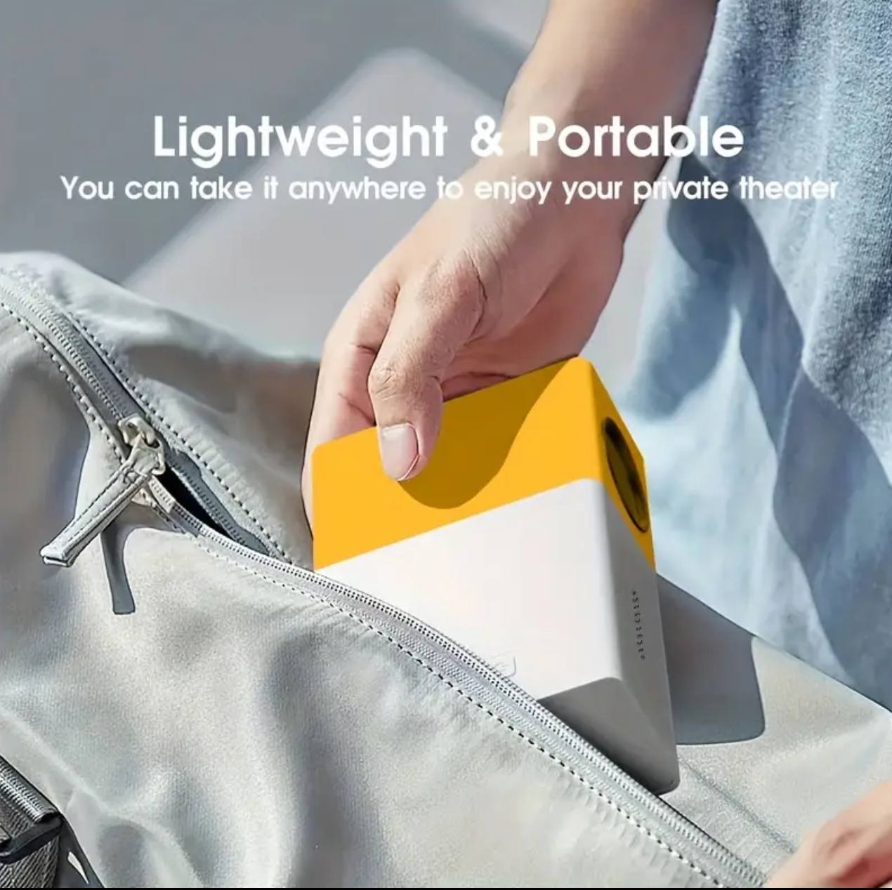 Portable Mini Projector With Audio HDMI