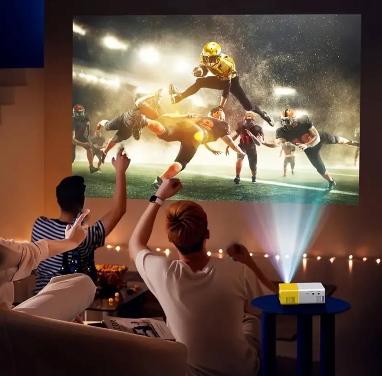 Portable Mini Projector With Audio HDMI