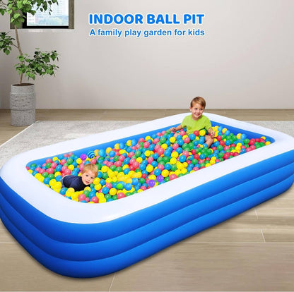 Summer Inflatable Swimming Pool for Kids Family with Electric Pum