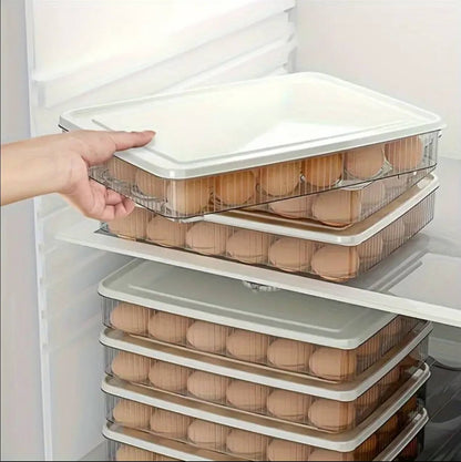 Stackable egg tray