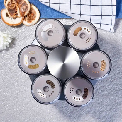 8 in 1 Rotating Spice rack