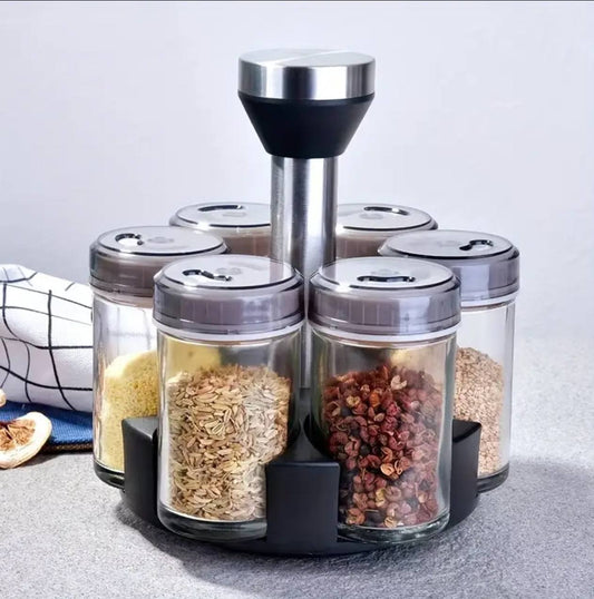 8 in 1 Rotating Spice rack