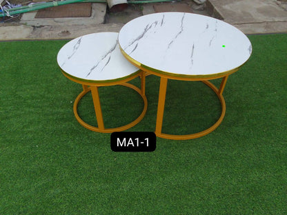 2 in 1 round nesting table/ coffee table