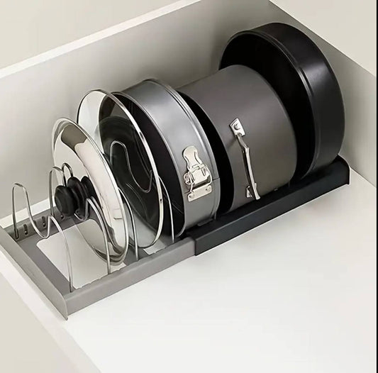 Retractable Pan/Lid Organizer