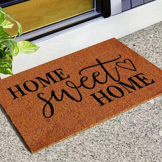Novelty entry door mat