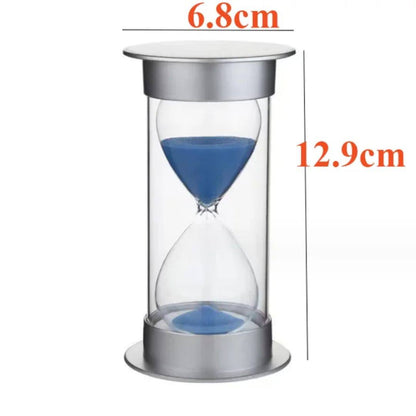 Silver Cover Decorative Hour Glass