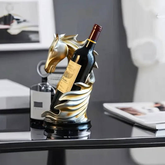 Horse Head Wine Rack