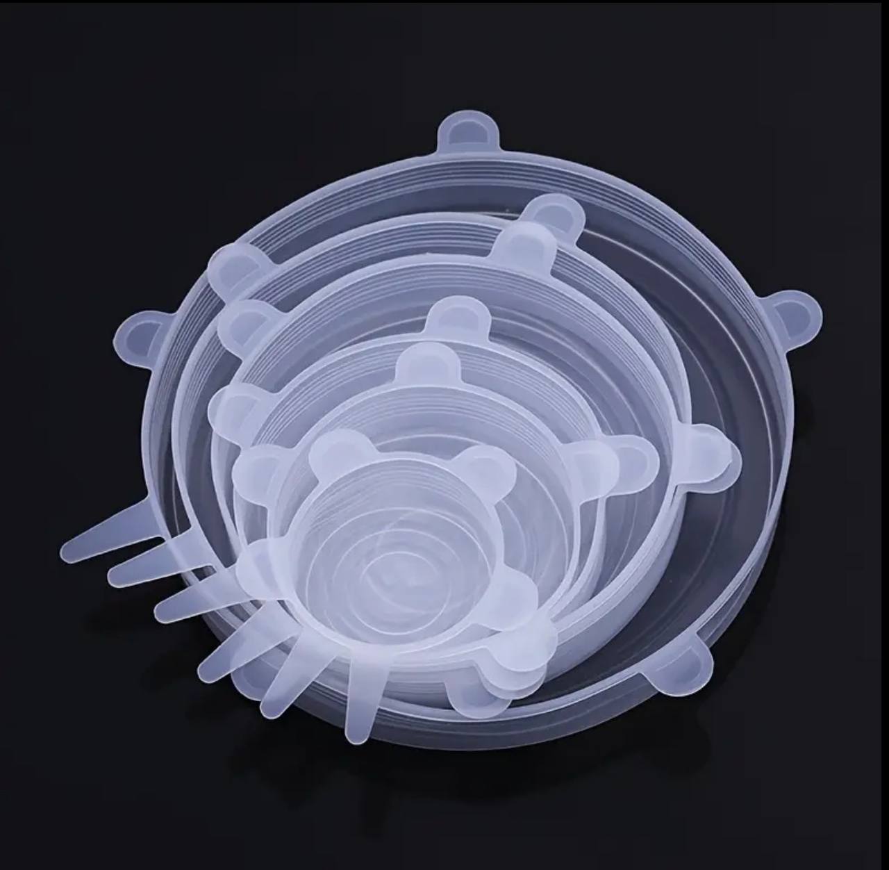 6 PCS Reusable Silicone Covers