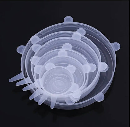 6 PCS Reusable Silicone Covers