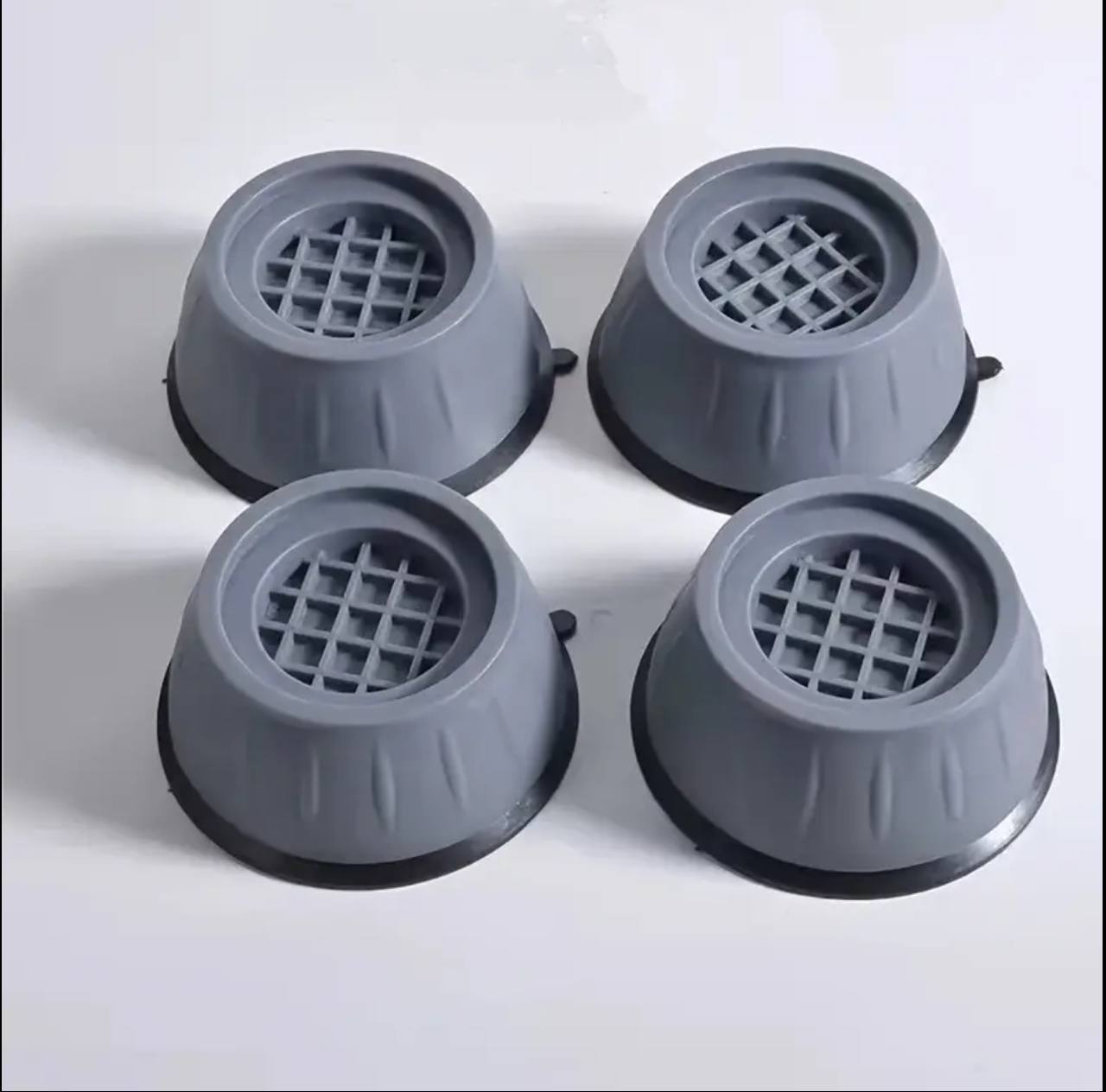 4PCS Gray Washing Machine Universal Foot Pad