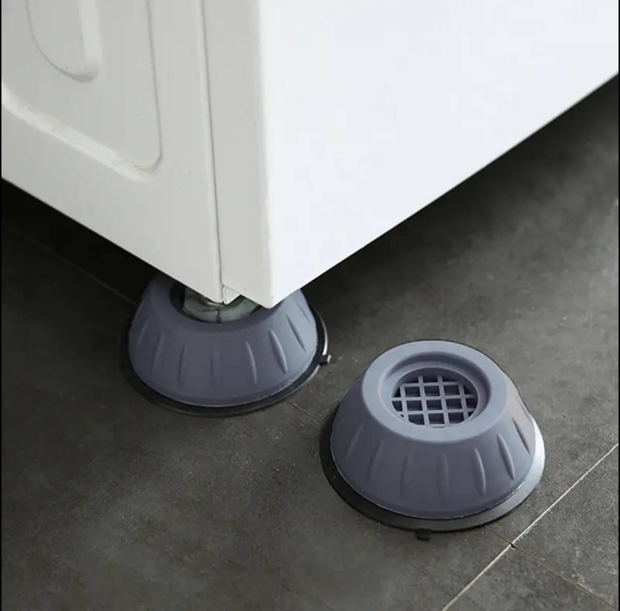 4PCS Gray Washing Machine Universal Foot Pad
