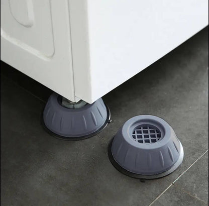 4PCS Gray Washing Machine Universal Foot Pad