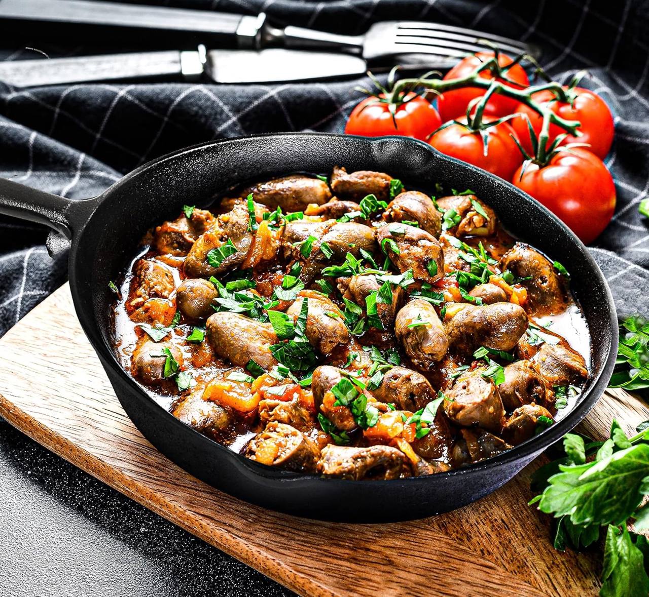 4pcs Cast Iron Skillet Set