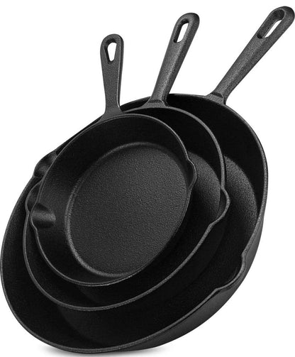 4pcs Cast Iron Skillet Set