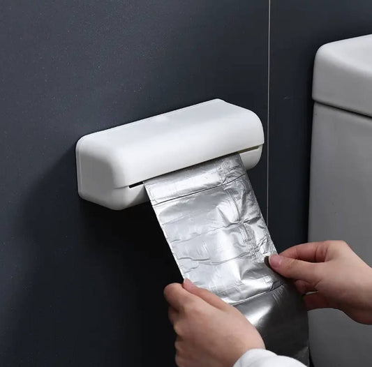 Wall Mounted Garbage Bag Holder Organizer