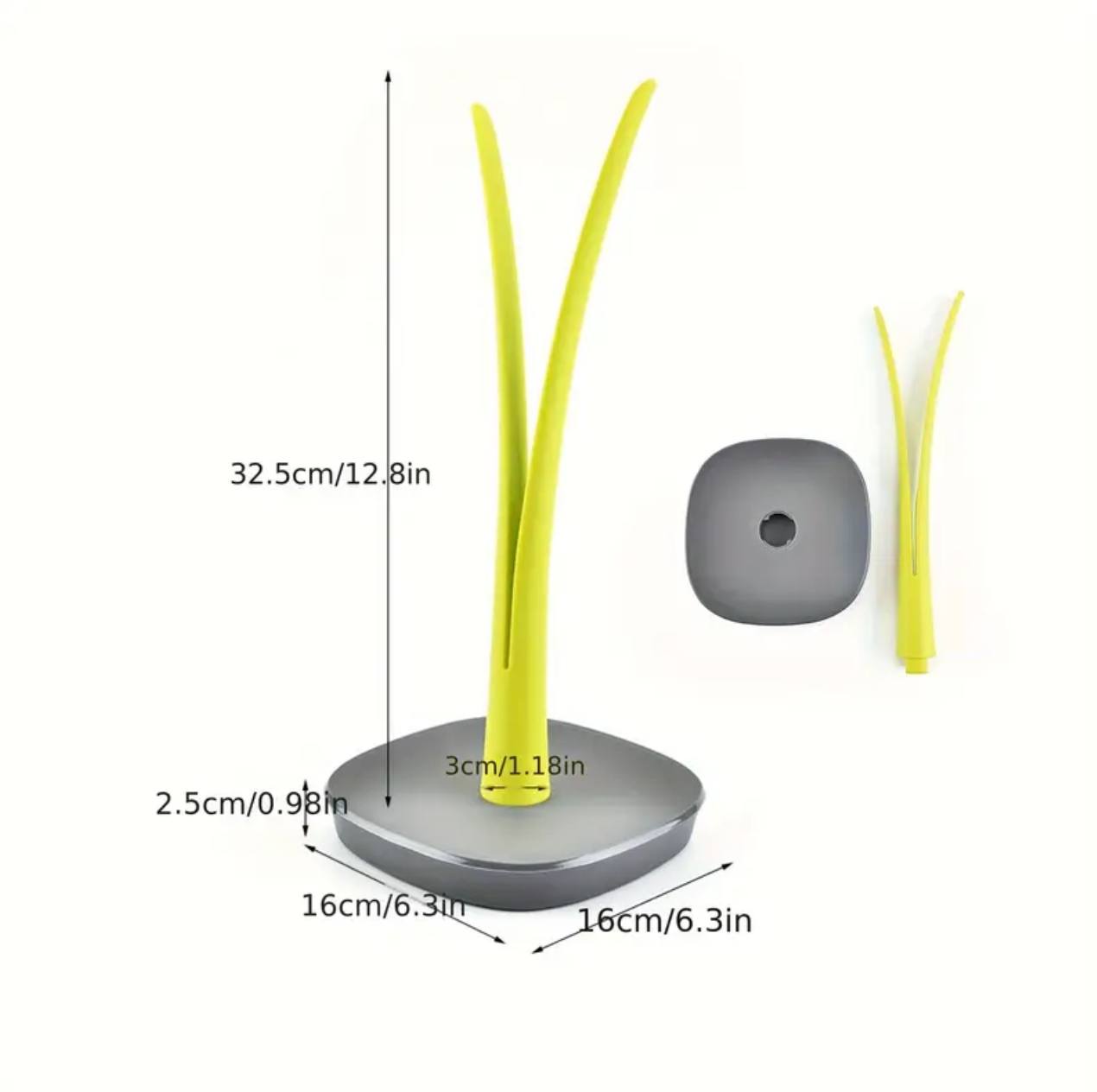 Vertical paper towel holder