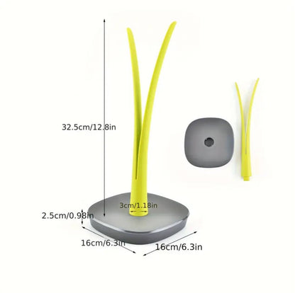 Vertical paper towel holder